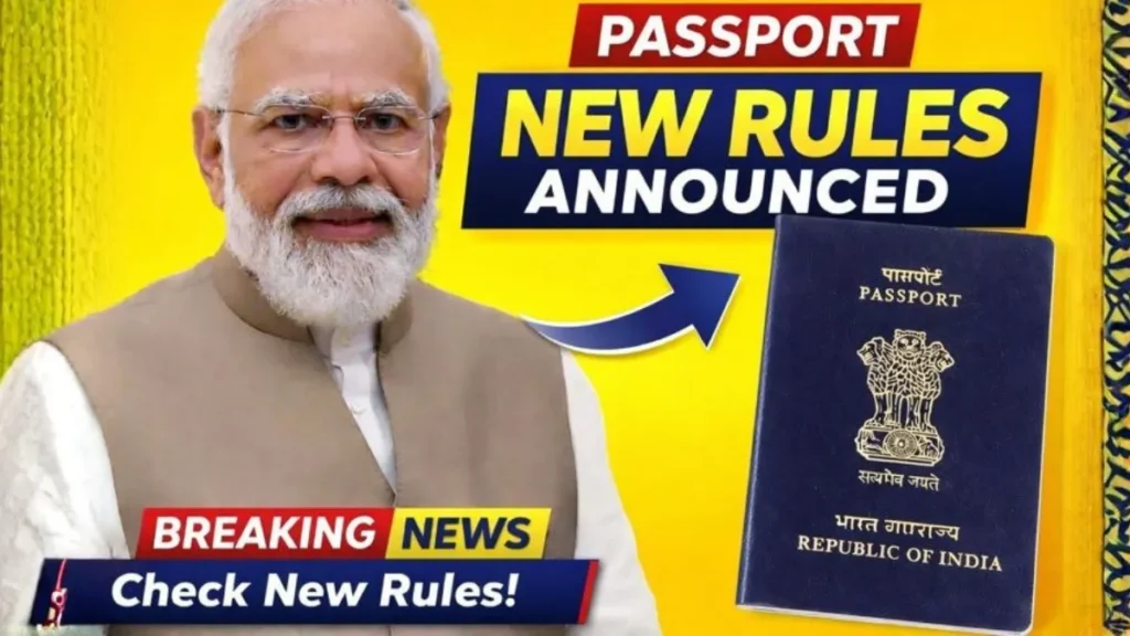 Passport New Rules 2026