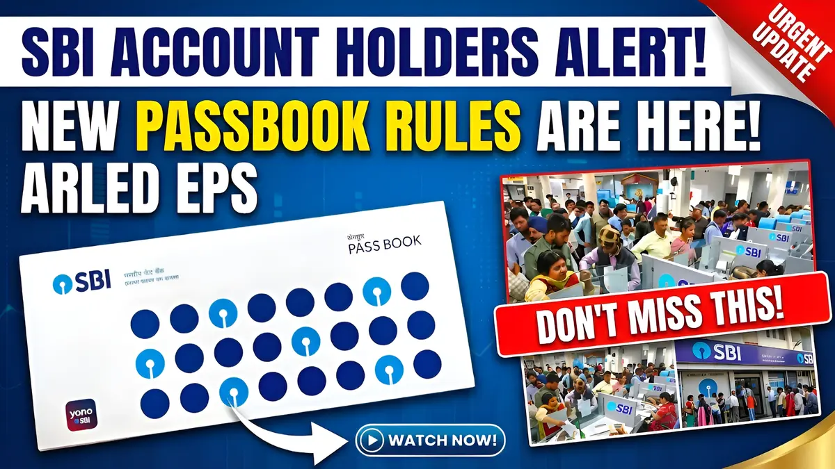 SBI Passbook New Rule 2026